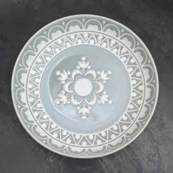 Pastatallerken ''Isa'' - blå/grøn
