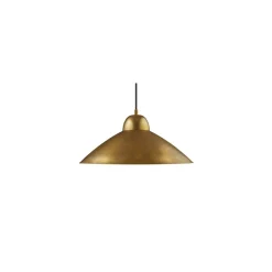 Pendel - "high hat" brass- stor
