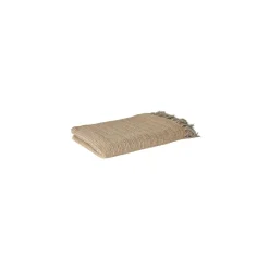 Plaid "Hans" - beige/gul