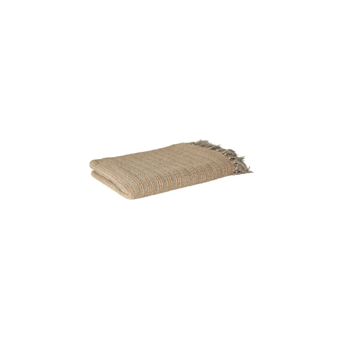 Plaid "Hans" - beige/gul