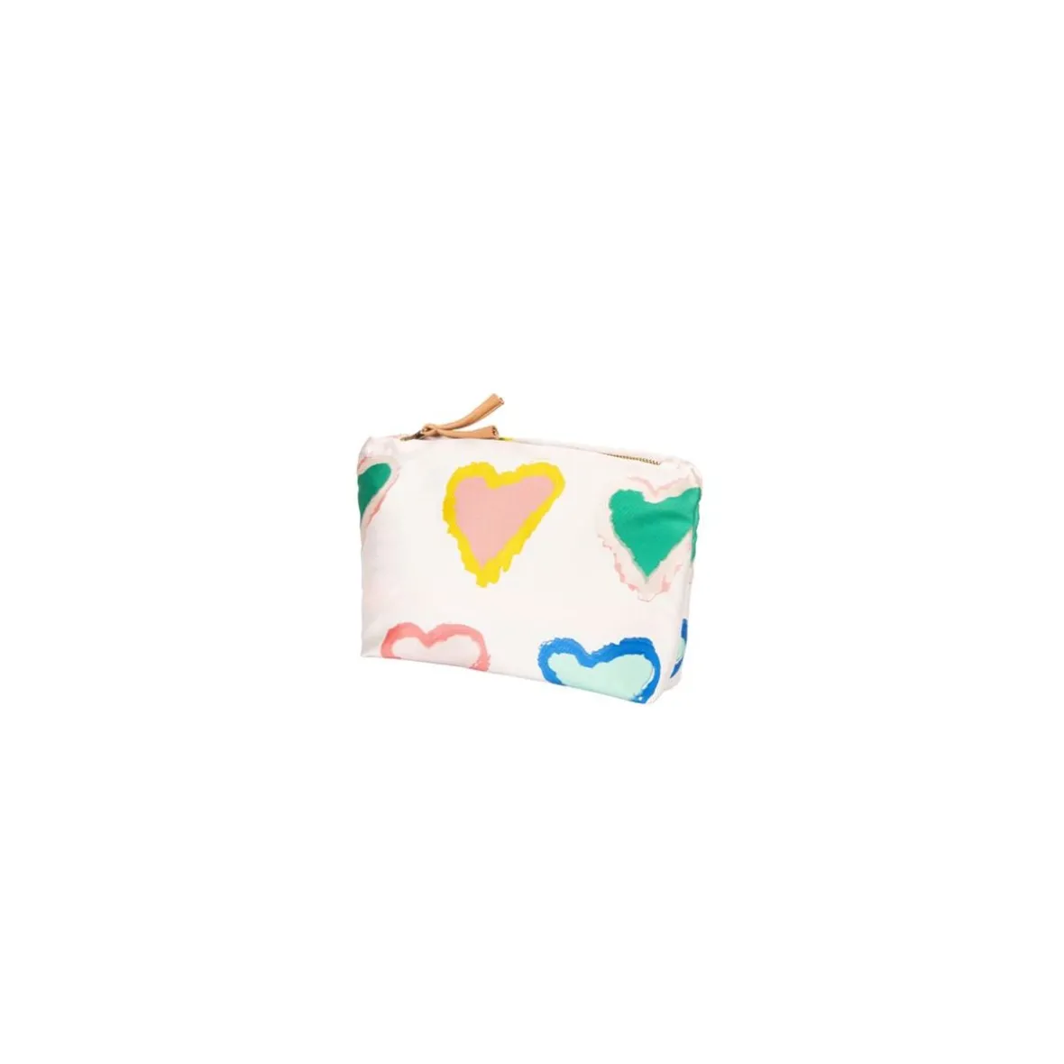 Pouch "Hearts" - multi farvet