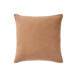 Pudebetræk hør 50x50 cm - camel