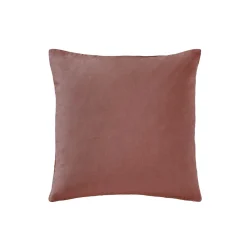 Pudebetræk hør 50x50 cm - Dusty plum