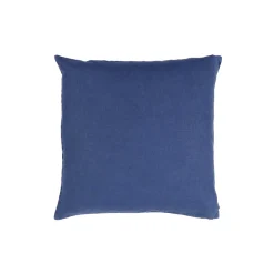Pudebetræk hør 50x50 cm - indigo