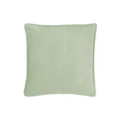 Pudebetræk velour 50x50 cm. - pistace