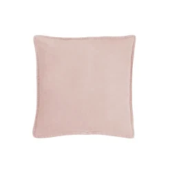 Pudebetræk velour 50x50 cm. - rose