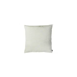Pude 60x60 cm - lyseblå & hvide striber