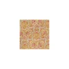 Quiltet taske - støvblå m. multifarvede blomster & paisley