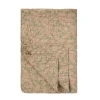 Quilt - Grønt og rosa paisleymønster