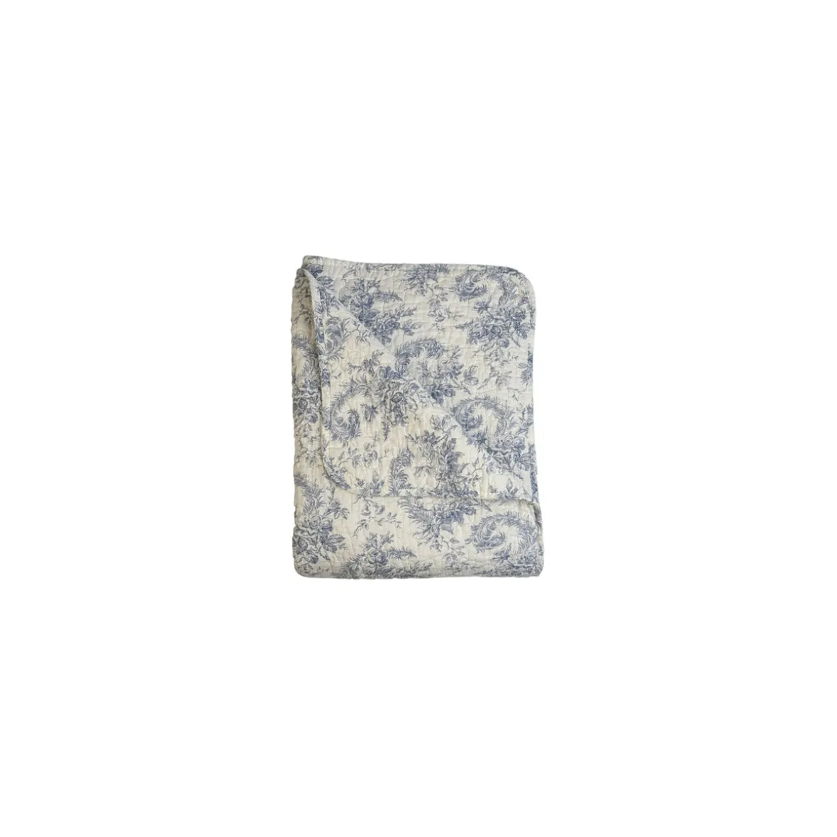 Quilt tæppe - Magnolia blå