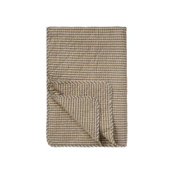 Quilt tæppe - mørkeblå stængler