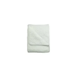 Quilt tæppe smalle striber - grøn