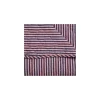 Quilt tæppe stribet - blå/pink