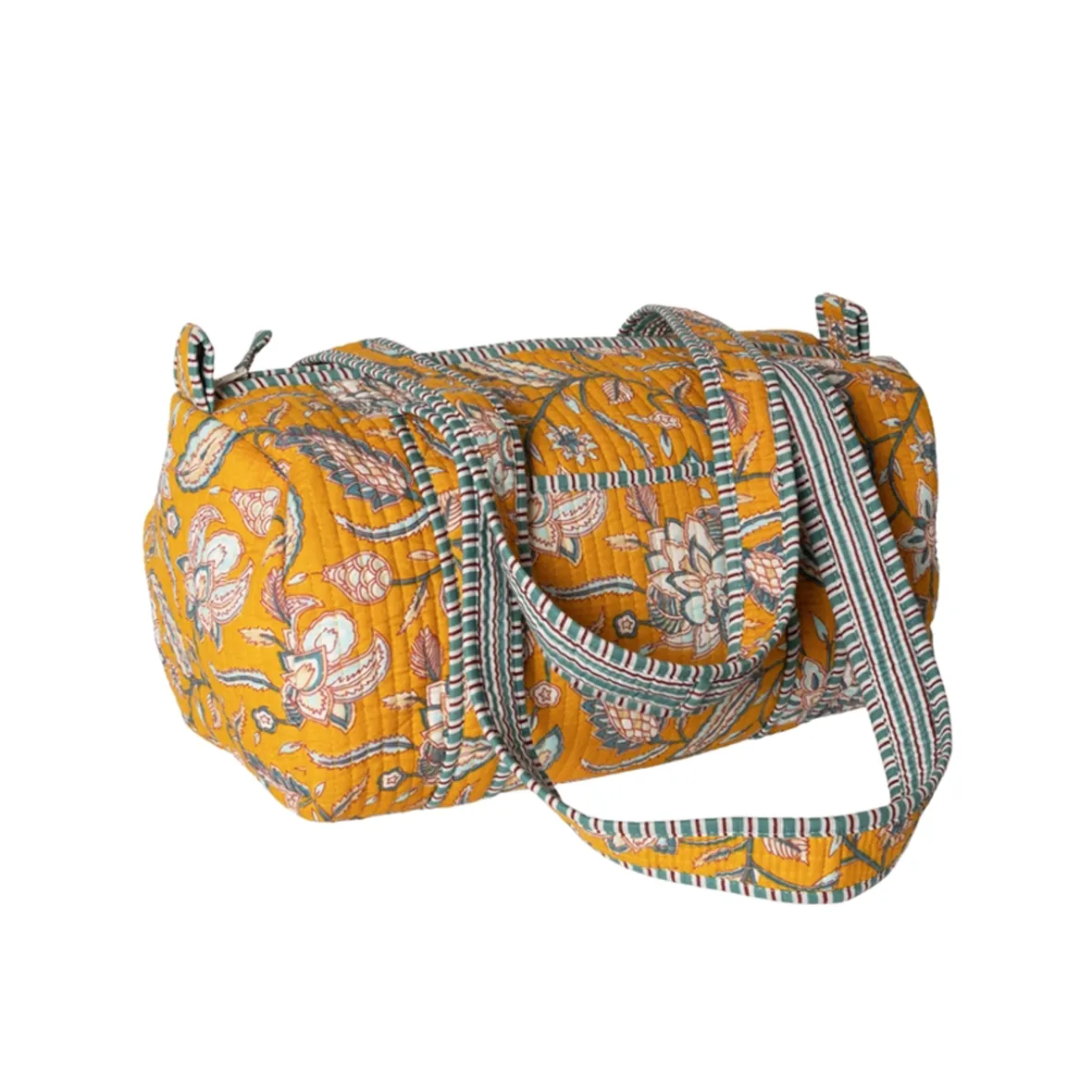 Rejsetaske artisan - mustard paisley