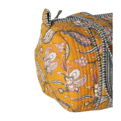 Rejsetaske artisan - mustard paisley
