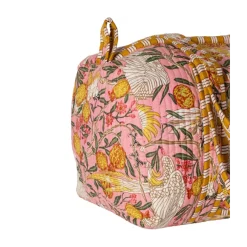 Rejsetaske artisan - pink tropical