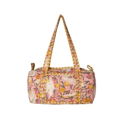 Rejsetaske artisan - pink tropical