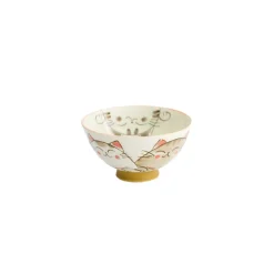 Rice bowl "Kawaii" Neko - hvid