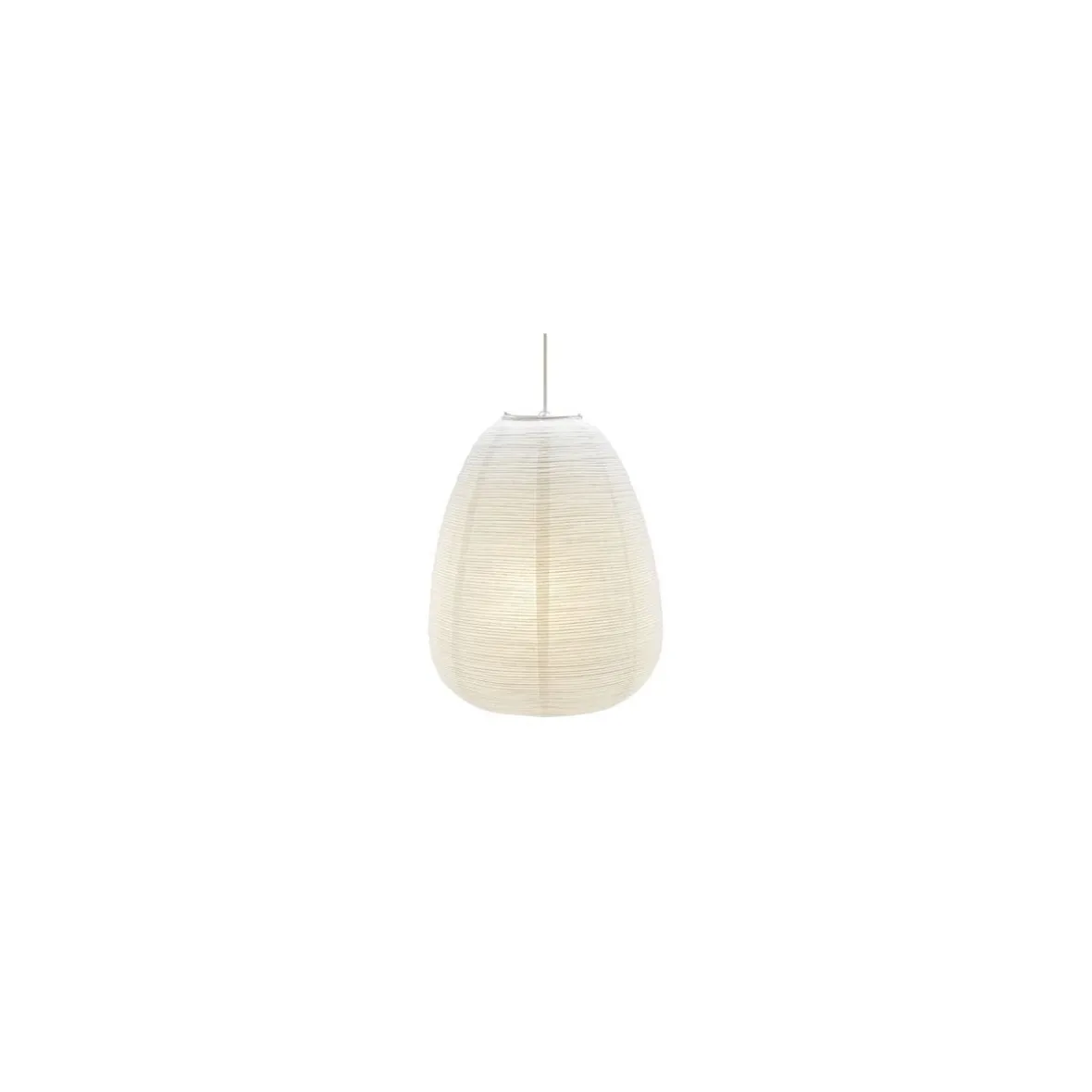 Rispapirlampe "Maki" - 43 cm.