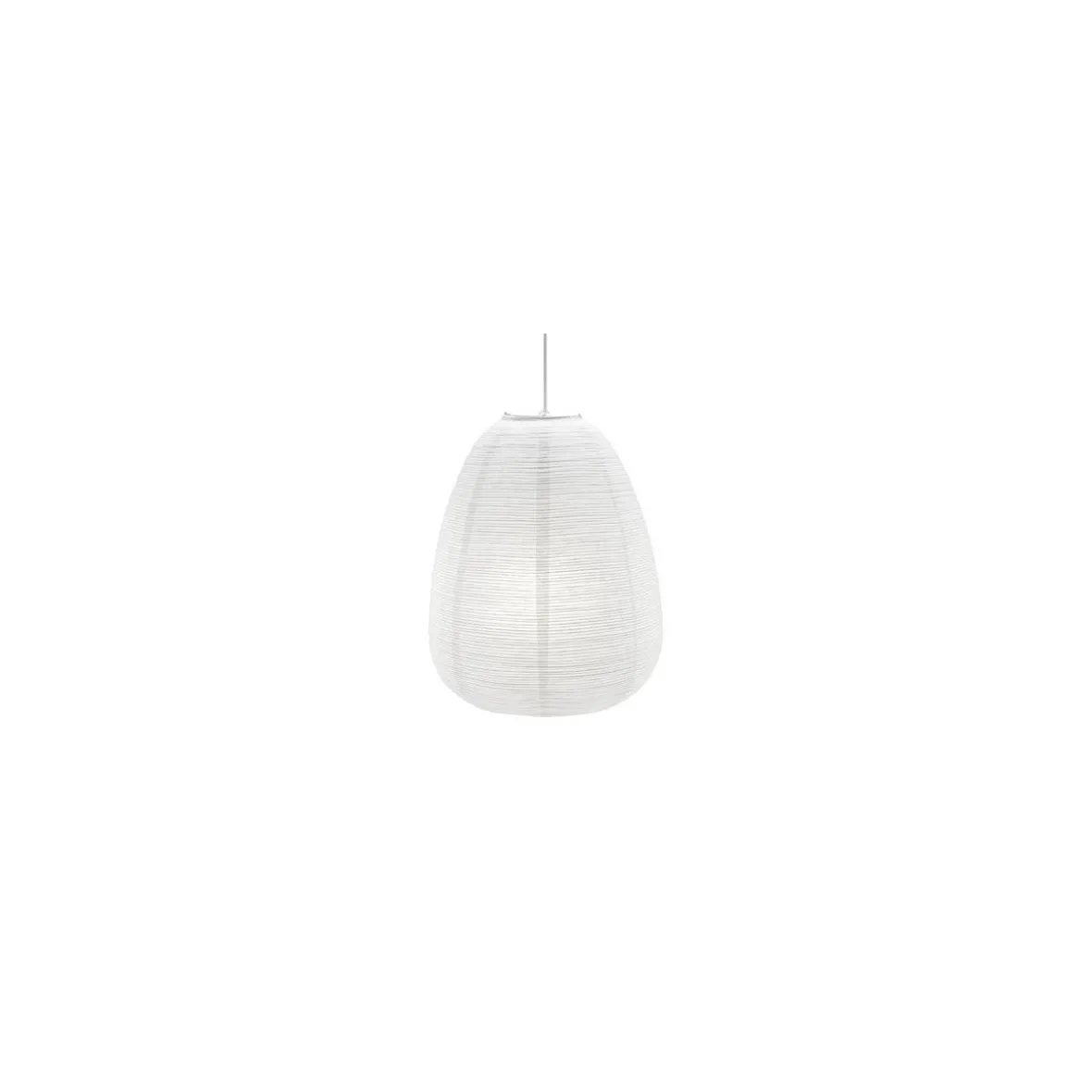 Rispapirlampe "Maki" - 43 cm.
