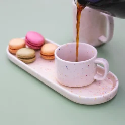 Serveringstallerken ''Fika'' - creme