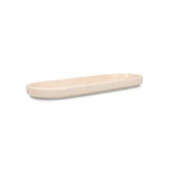 Serveringstallerken stor ''Fika'' - creme