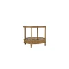 Sidebord rattan - Rund Ø 59 cm.