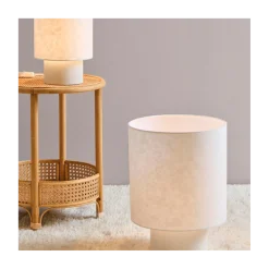 Sidebord rattan - Rund Ø 39,5 cm.