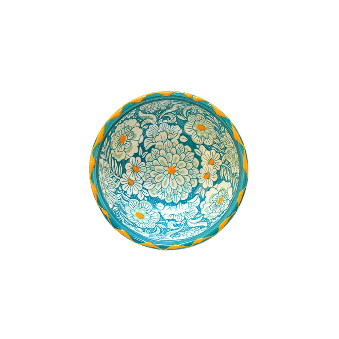 Skål ''Florencia'' 9 cm. - tyrkis