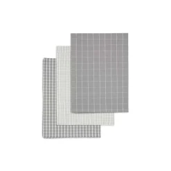 Sæt med 3 viskestykker - Grey