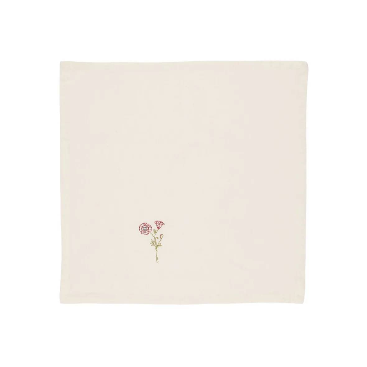 Stofserviet "Flora" - Valmue
