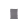 Strikket håndklæde - dark grey
