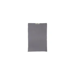 Strikket håndklæde - dark grey