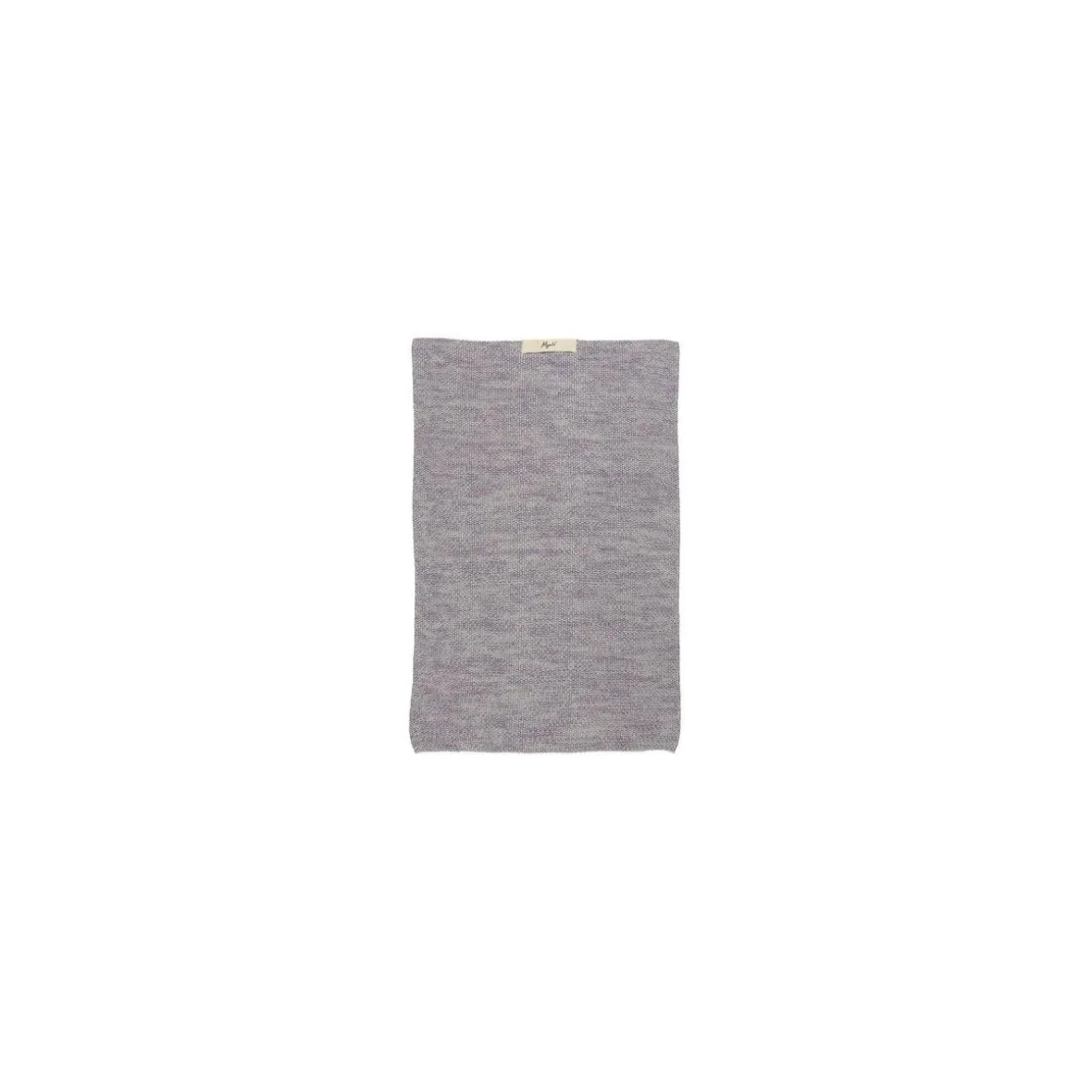 Strikket håndklæde meleret - lavender