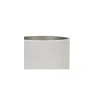 Tekstil lampeskærm 25 cm - Soft creme