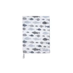 Viskestykke "Fish" - hvid