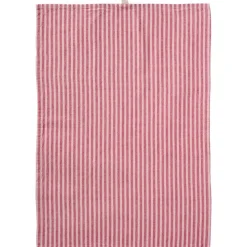 Viskestykke "Linea" - lyserøde/pink smalle striber