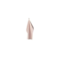 Viskestykke med smalle striber - rosa