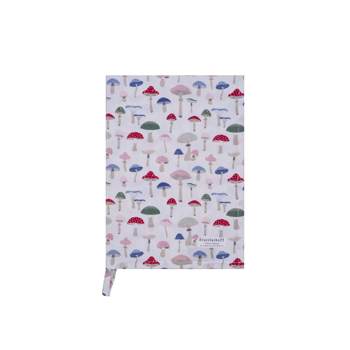 Viskestykke Mushroom - red