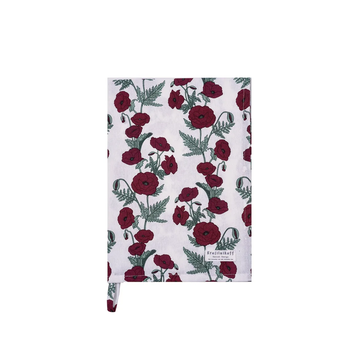 Viskestykke Poppy - rød